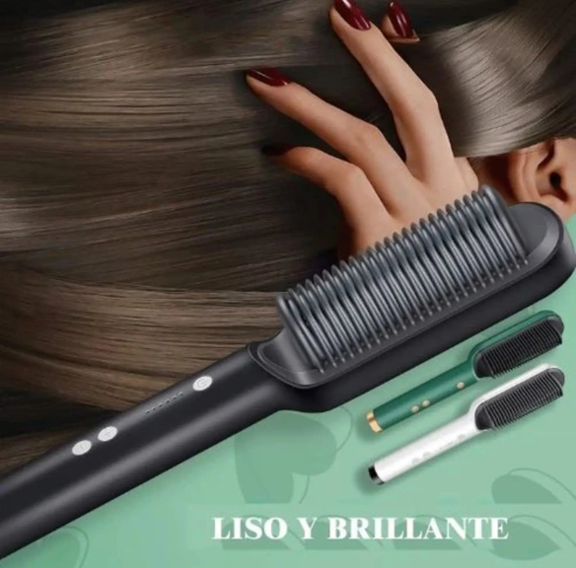 Cepillo Alisador Sleek Bivolt 3 en 1