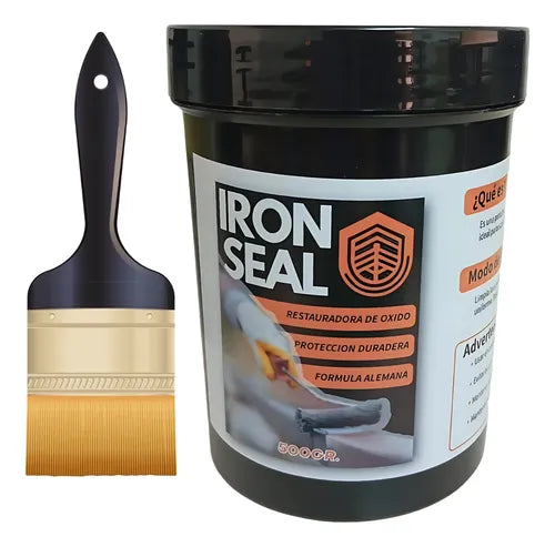 IRON SEAL Pintura Restaura Antióxido Anticorrosivo 500 gr