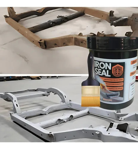 IRON SEAL Pintura Restaura Antióxido Anticorrosivo 500 gr
