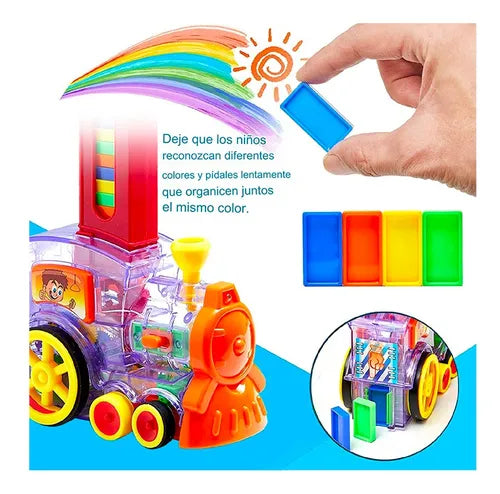 Tren de Dominó de Juguete