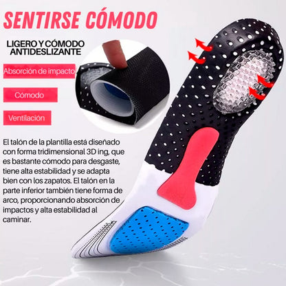 Plantilla Ortopédica Gel Pro X